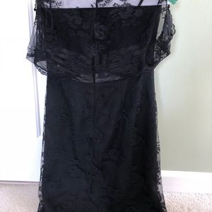 Lacy black dress